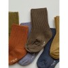 Set van 6 paar sokken - 6-pack rib socks butterscotch